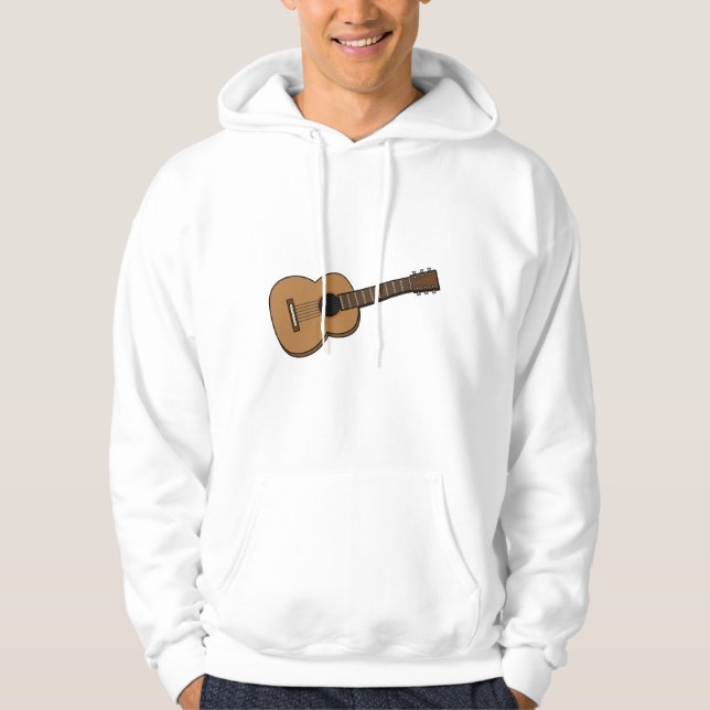 Guitar Cartoon Hoodie (Front)