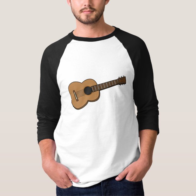 Guitar Cartoon T-Shirt (Front)