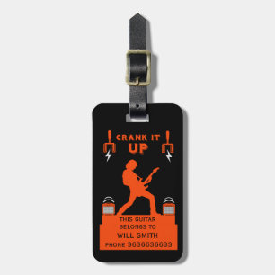Guitar Case Property Identification Luggage Tag