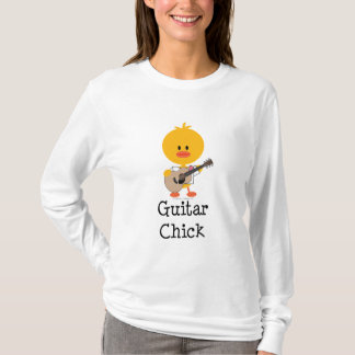 Guitar Chick Hoodie T-Shirt