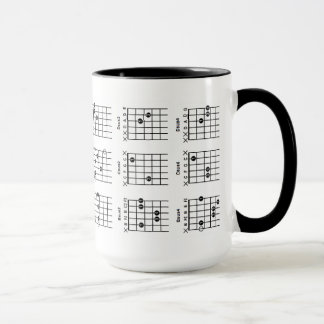 Guitar Chords Mug