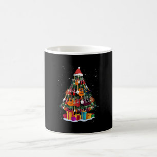 Guitar Christmas Tree Funny Coffee Mug