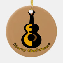 Guitar ChristmasTree Ornament