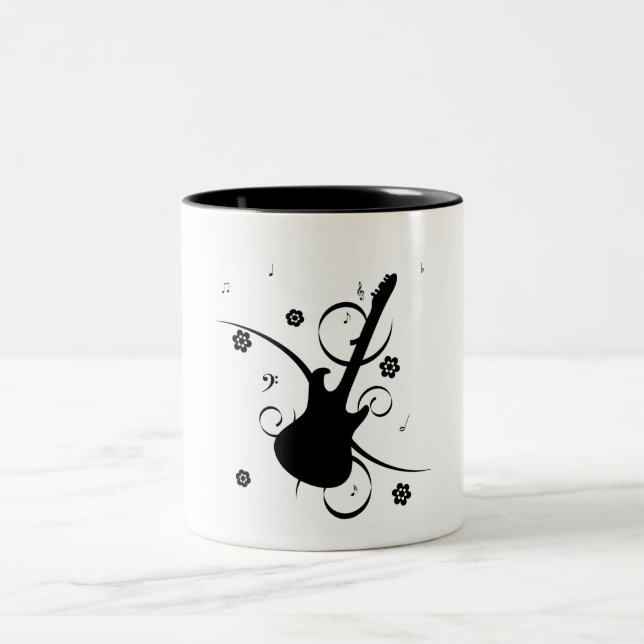 Guitar Coffee Mug (Center)