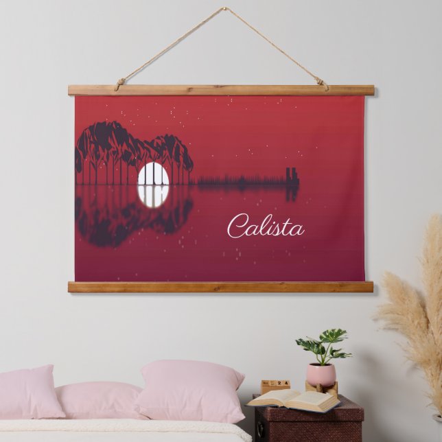 Guitar Cove Personal Hanging Tapestry (Bedroom)