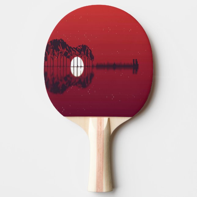 Guitar Cove  Ping Pong Paddle (Front)