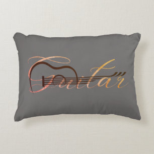 GUITAR DECORATIVE CUSHION