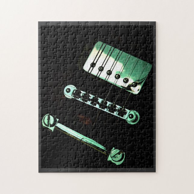 guitar detail jigsaw puzzle (Vertical)