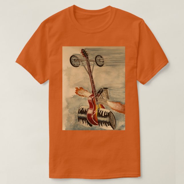 guitar dragster Classic TShirt (Design Front)