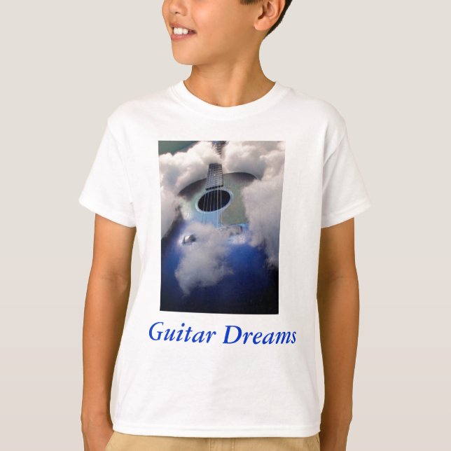 guitar dreams boy shirt (Front)
