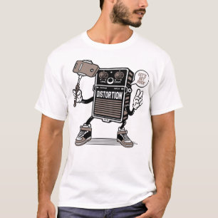 Guitar effect distortion selfie T-Shirt