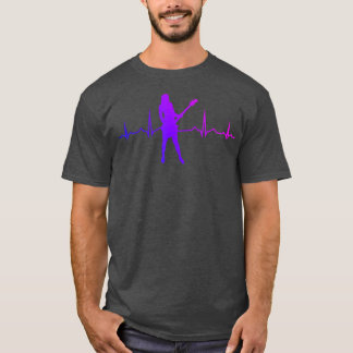 Guitar Electric Womens Mens Guitar Player T-Shirt