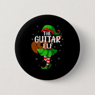 Guitar Elf Christmas Girls Women Elf Squad Xmas Fa 6 Cm Round Badge