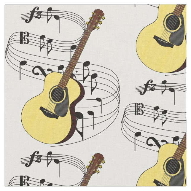 Guitar Fabric (Close Up)