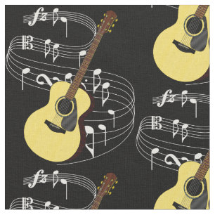 Guitar Fabric - Dark