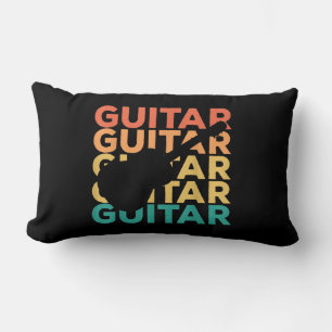 Guitar Gift   Acoustic Guitar Guitarists Lumbar Cushion