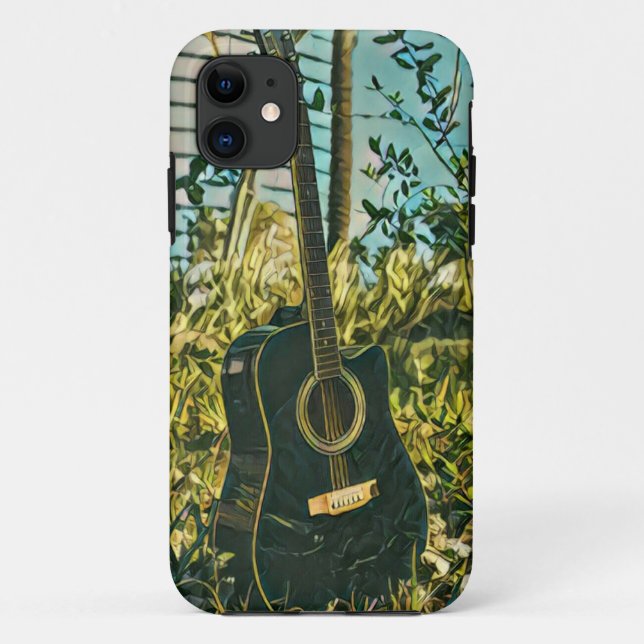 Guitar gift for guitarist Case-Mate iPhone case (Back)