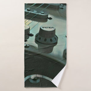 Guitar gifts for boyfriend bath towel set