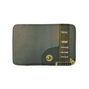 Guitar gifts for him bath mat