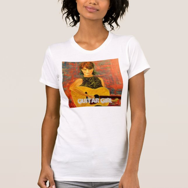 Guitar Girl T-Shirt (Front)