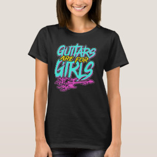 Guitar Girl  T-Shirt
