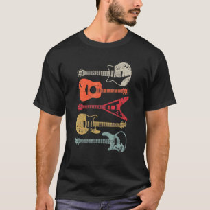 Guitar  Guitar  Retro Style For Guitarist T-Shirt