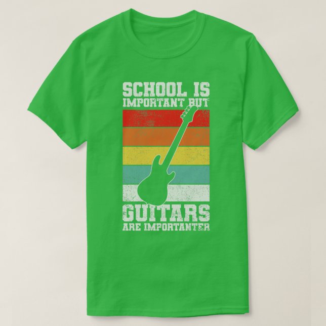 Guitar Guitarist 1 T-Shirt (Design Front)