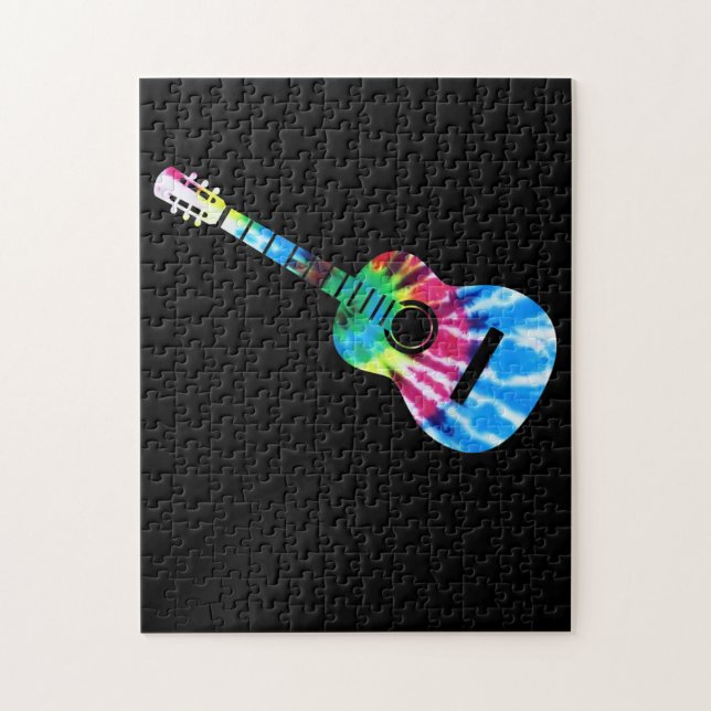 Guitar Guitarists Gift Jigsaw Puzzle (Vertical)