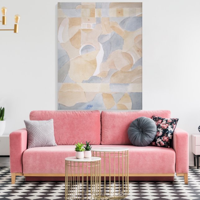 Guitar Gumbo Canvas Print (Insitu(LivingRoom))