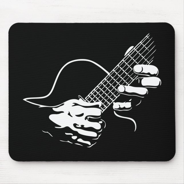 Guitar Hands II Mouse Pad (Front)