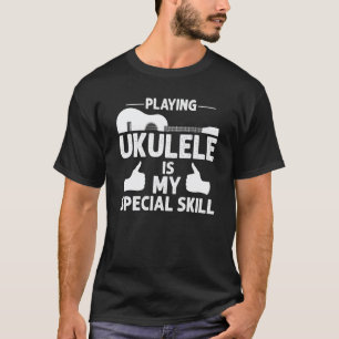 Guitar Hawaiian Music Players Ukulele Player Music T-Shirt
