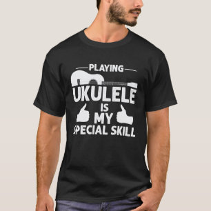 Guitar Hawaiian Music Players Ukulele Player Music T-Shirt