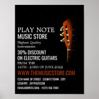 Guitar Head, Musical Instrument Store