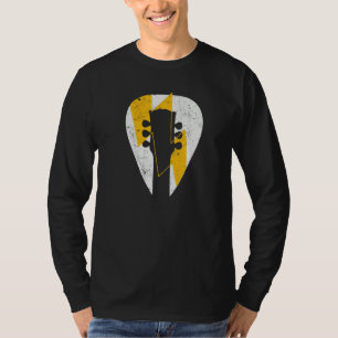 Guitar Headstock guitarist Thunderstorm strike Pla T-Shirt