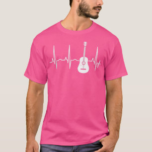 Guitar Heartbeat Guitar Player Music Band Guitaris T-Shirt