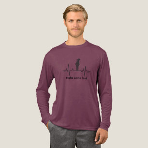 Guitar Heartbeat Music Lover Minimalist Tee