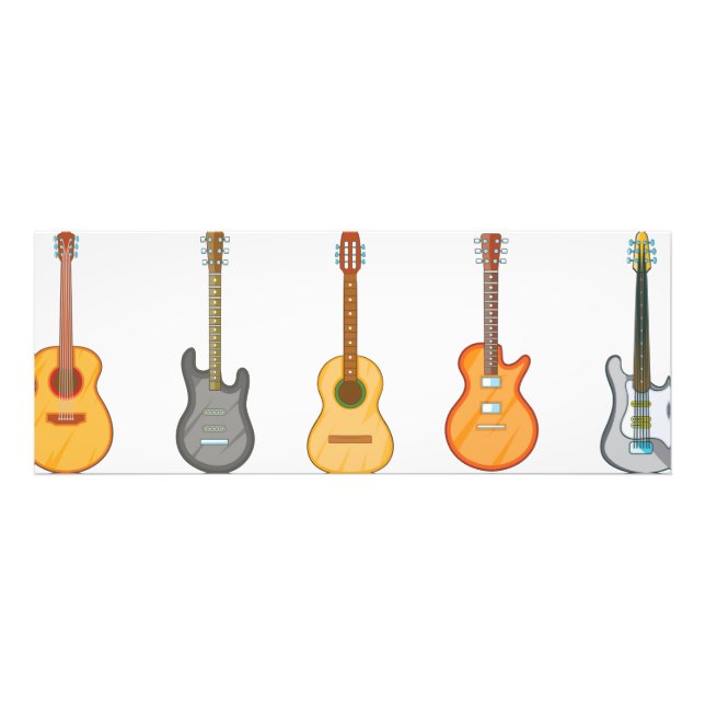Guitar icon set photo print (Front)