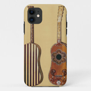 Guitar inlaid with mother-of-pearl, from 'Musical Case-Mate iPhone Case