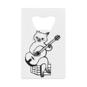 Guitar Instrument Music Jazz Cat