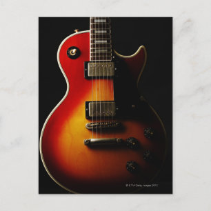 Guitar Instruments Postcard