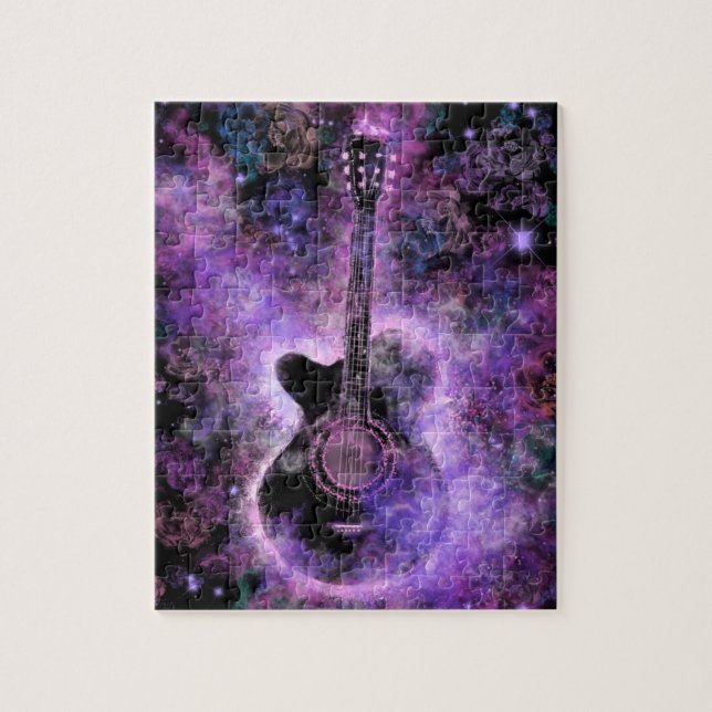 Guitar Jigsaw Puzzle (Vertical)