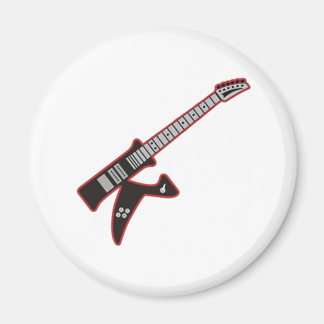 Guitar K Magnet (Front)