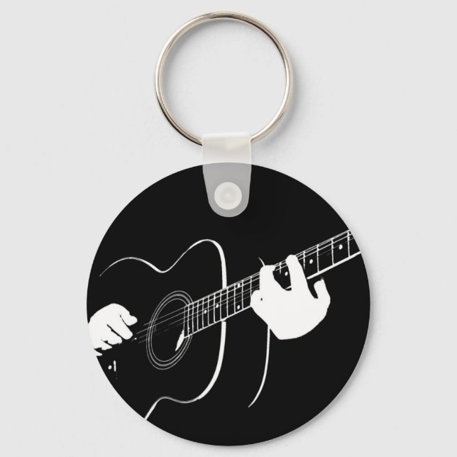 guitar key ring (Front)