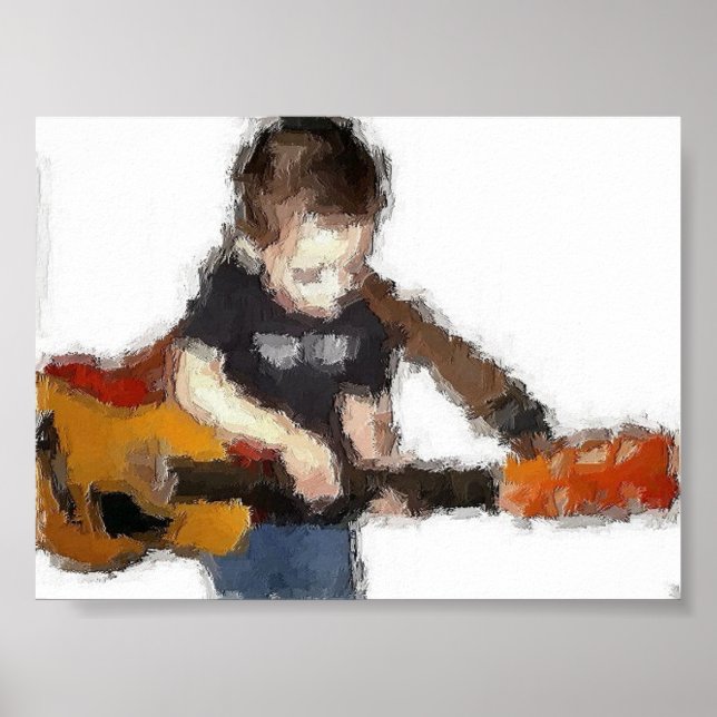 Guitar Kid poster (Front)