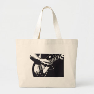 Guitar Large Tote Bag