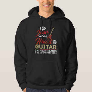 Guitar Lesson Guitarist Beginner Music Instrument Hoodie