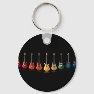 Guitar Lineup Key Ring