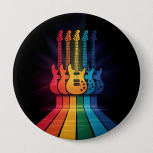Guitar Lover 10 Cm Round Badge