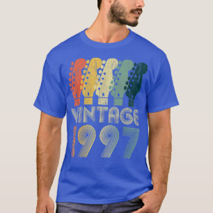 Guitar Lover 25 Year Old Gifts Vintage 1997 Limite T-Shirt