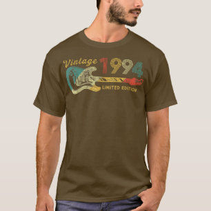 Guitar Lover 28 Year Old Gifts Vintage 1994 Limite T-Shirt